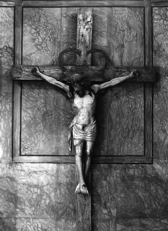 Cristo in croce (crocifisso) - ambito romano (fine sec. XVI)